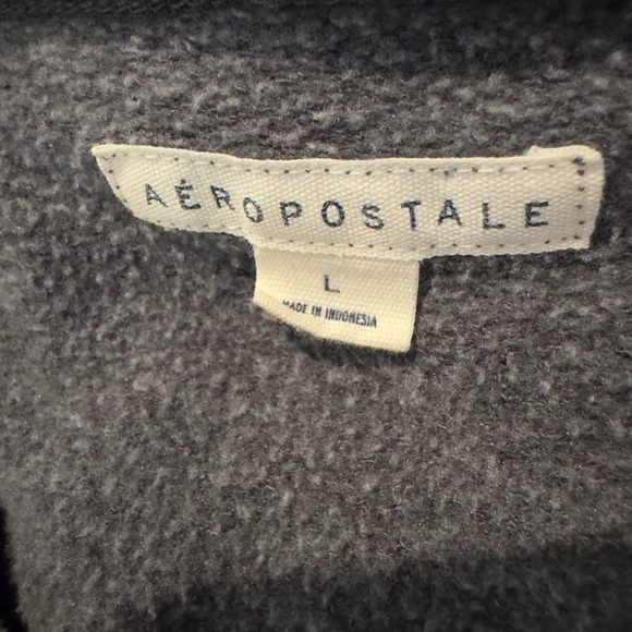Aeropostale Authentic Vintage Inspired Hoodie Large Embroidered Y2K Streetwear - Picture 5 of 6
